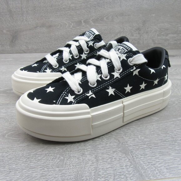 Converse CTAS Cruise Archive Stars OX Women's Size 8 Black Shoes NEW - Picture 4 of 14